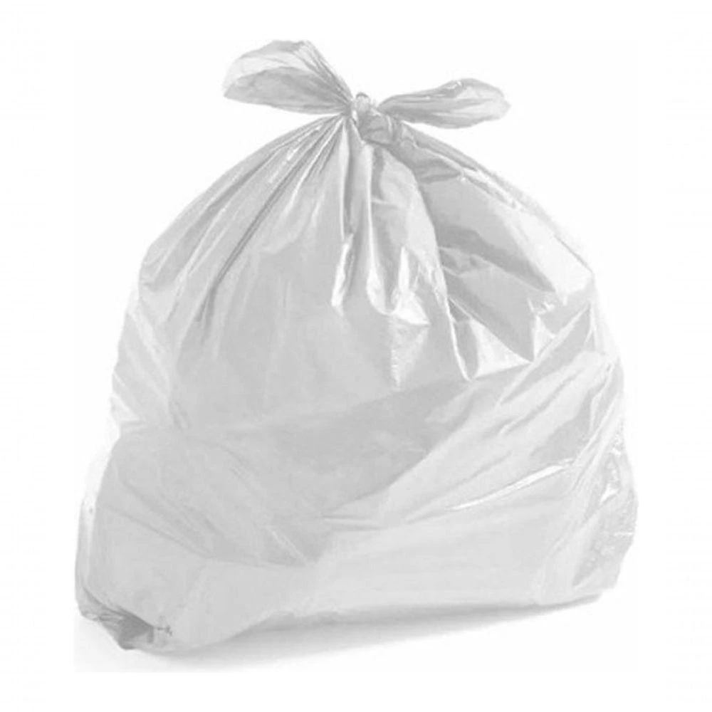 Saco para Lixo Saco Branco para 40 Litros 5 Pacotes com 100 Unidades Branco Higipack