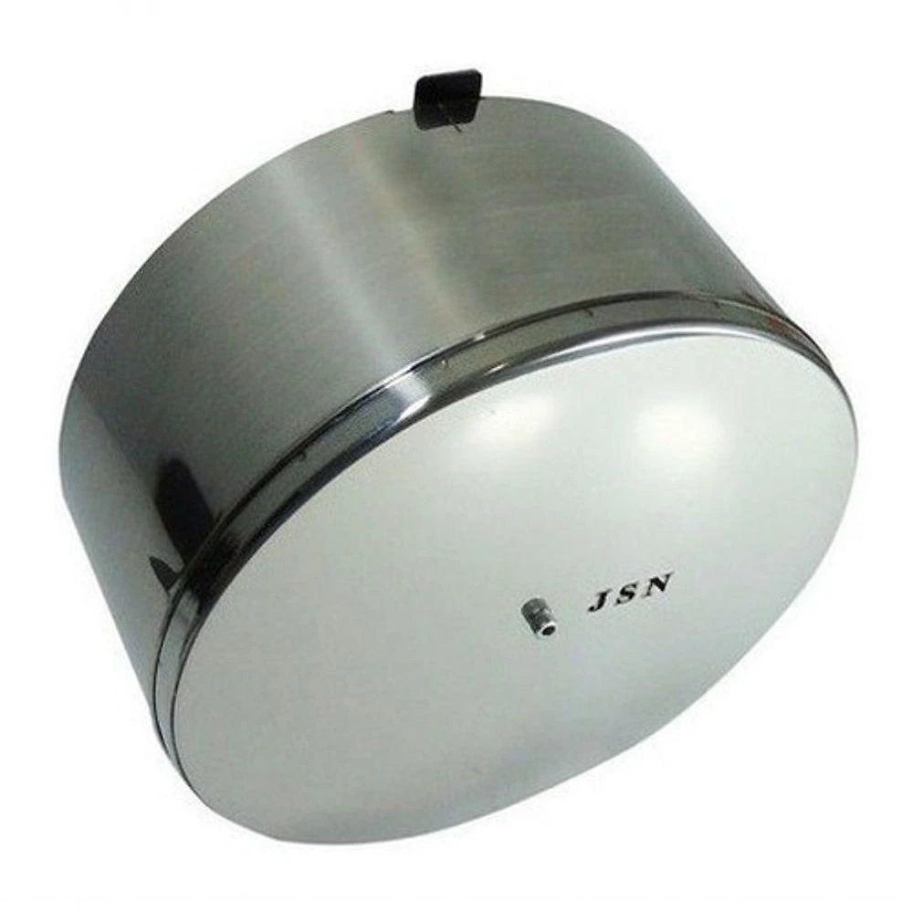 Suporte Rolo Papel Higiênico em Aço Inox 300 a 400m com Fechadura e Visor Inox Higipack