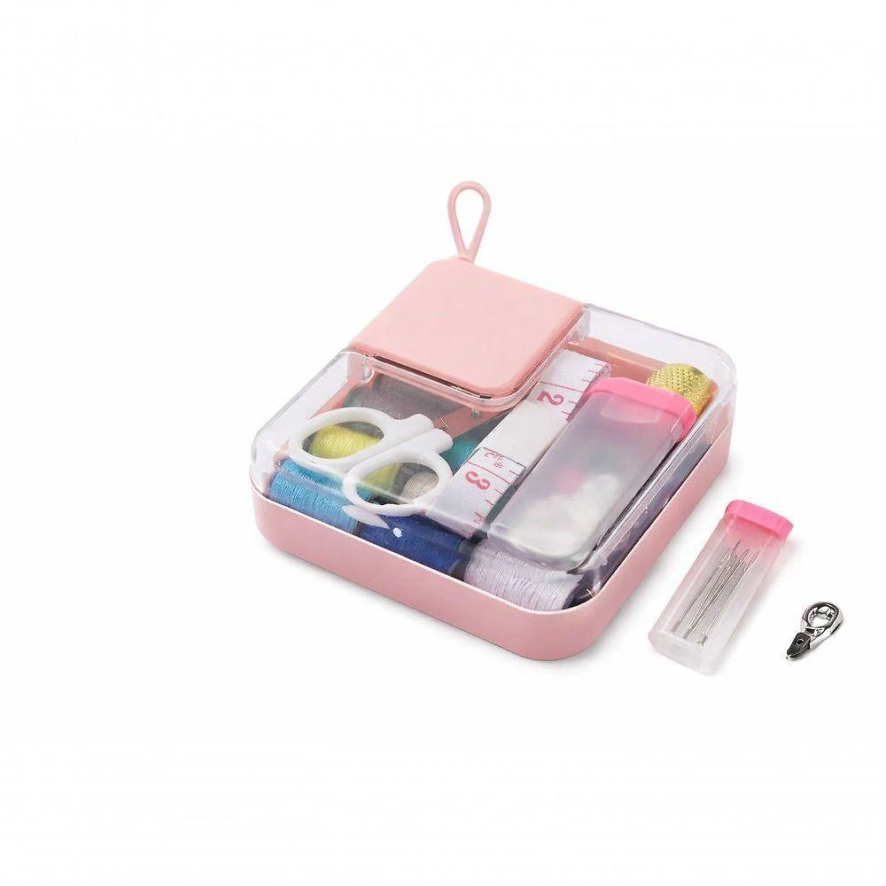 Kit de Costura Completo Portátil em Plástico Top Rio Comercial