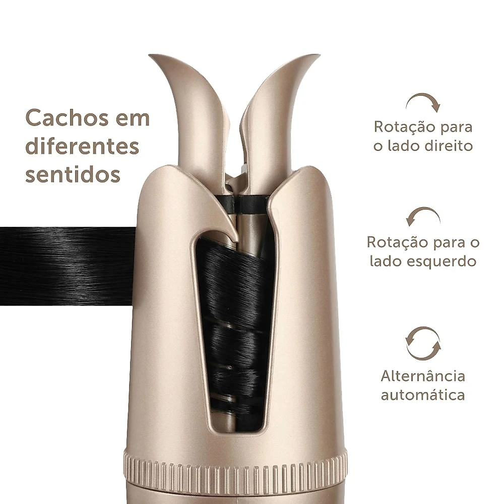 Prancha e modelador 2 em 1 duo styler be emotion bivolt