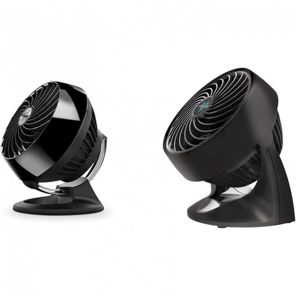 Conjunto de Ventilador de Mesa Vornado 160 e 133, 110V, Pretos