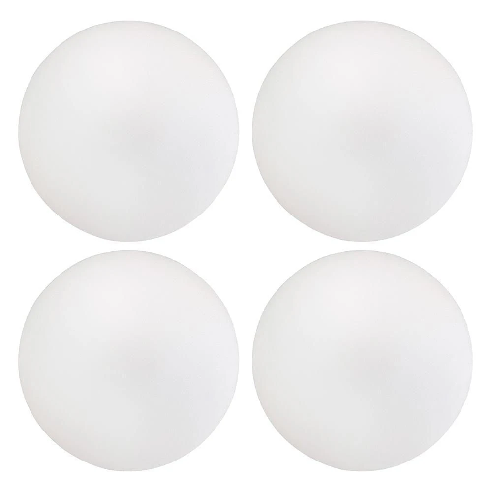 Kit 04 Assentos Redondo Branco 25 Cm