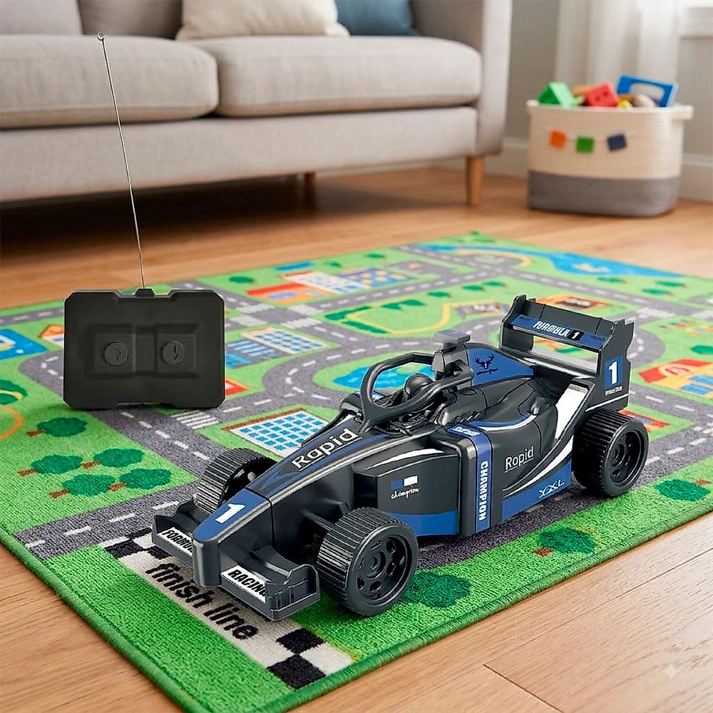 Carro de Controle Remoto GrandPrix Zein Art Brink 4+ Anos 1 Carro e 1 Controle Cores Sortidas