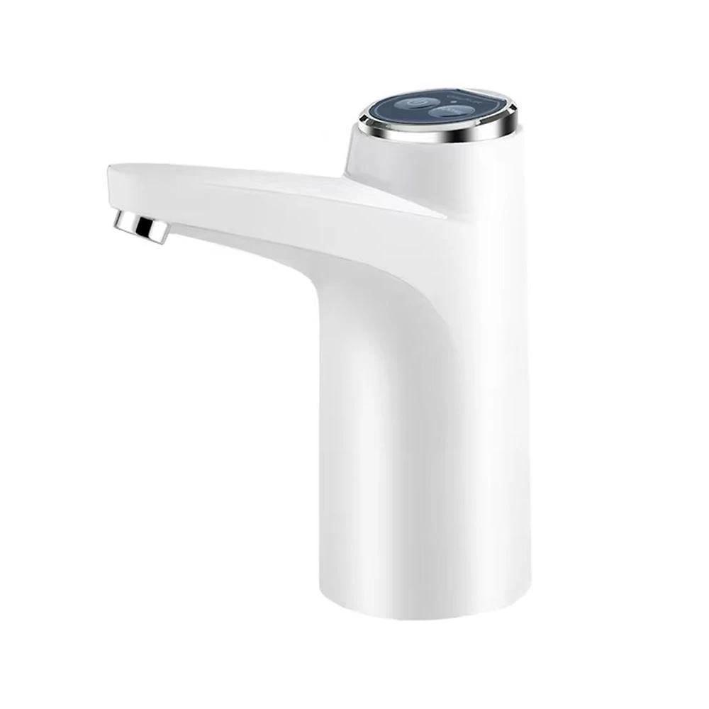 Bomba Torneira Elétrica para Galão Shopmix Bomba P- Galão Torneira USB Bebedouro Recarregável Branco