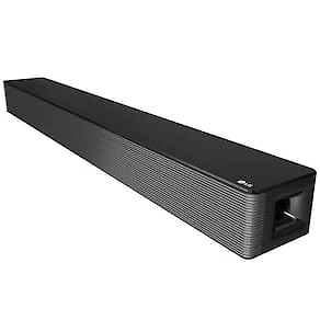 Miniatura Soundbar LG SNH5 com 4.1 Canais, Bluetooth, DTS Virtual X, AI Sound Pro, Bass Blast, Sound Sync Wireless - 600W