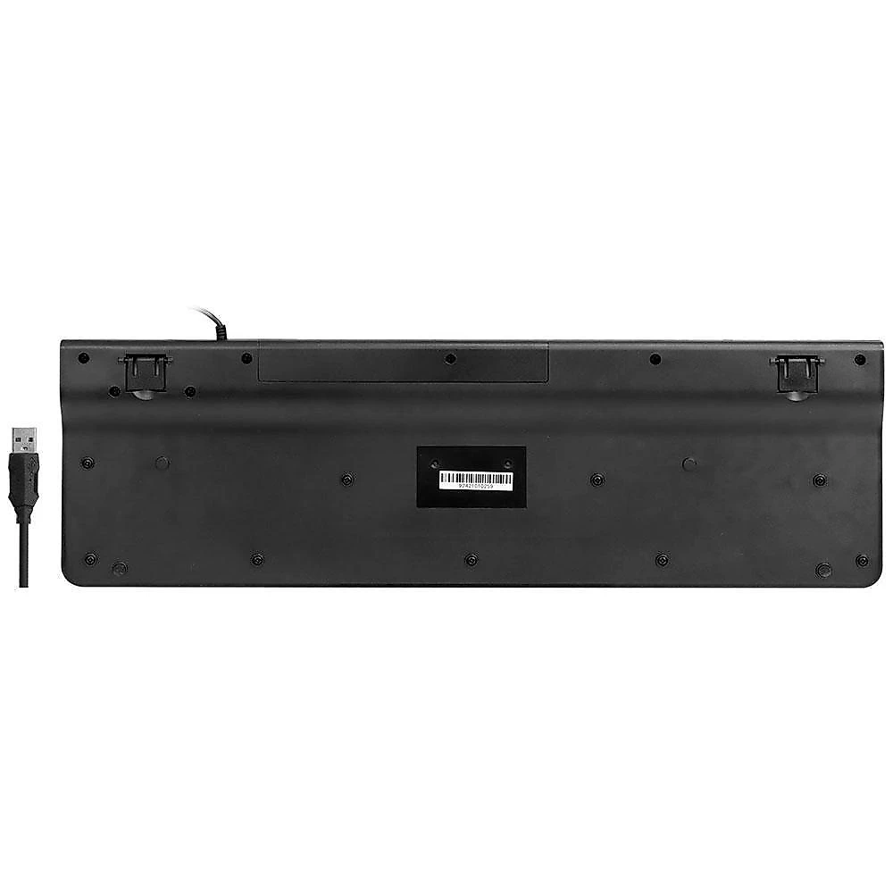 Teclado Multimídia Vinik DC100P, USB, Teclas Redondas, ABNT2, Preto - 65405