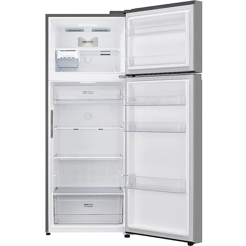 Geladeira 2 Portas, 461 Litros Frost Free  GN-B452PFF  LG Inox Look - 110V