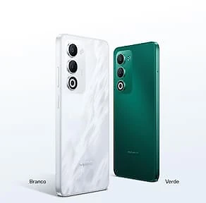 Smartphone OPPO A5 5G Tela 6.67" 256GB 8GB RAM Câmera 50MP Branco