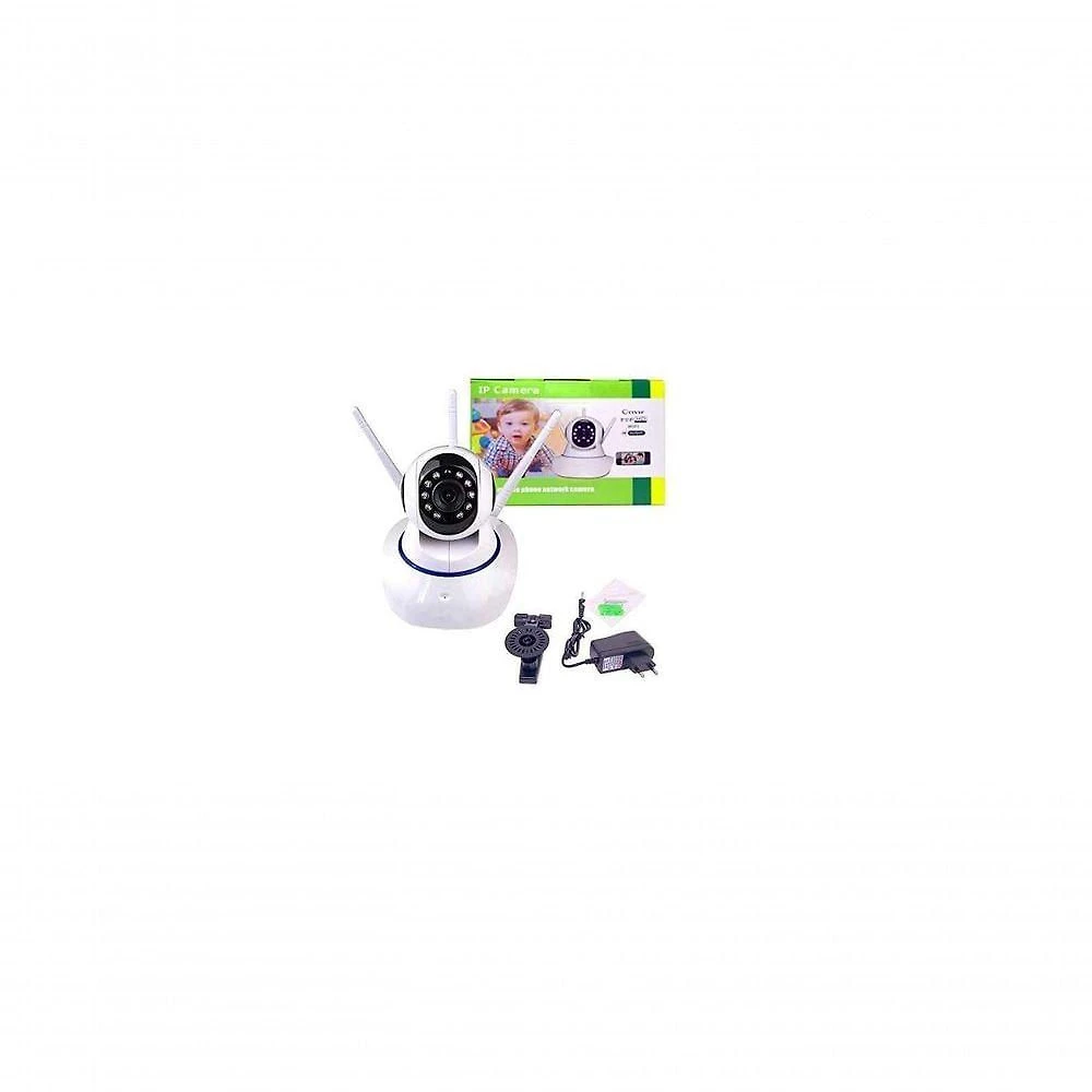 Câmera IP Wi-Fi Babá Eletrônica Camera Ip Wifi Robozinho com Visão Noturna e Alerta de Movimento