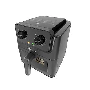 Fritadeira Elétrica Air Fryer Wap AF02 6L 1500W Luz Interna Antiaderente Graystone 110V