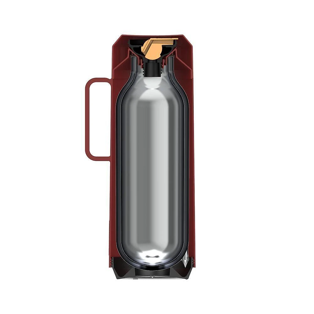 Garrafa Térmica Tramontina Vermelho Com Ampola De Vidro E Tampa Rosqueável 1 L