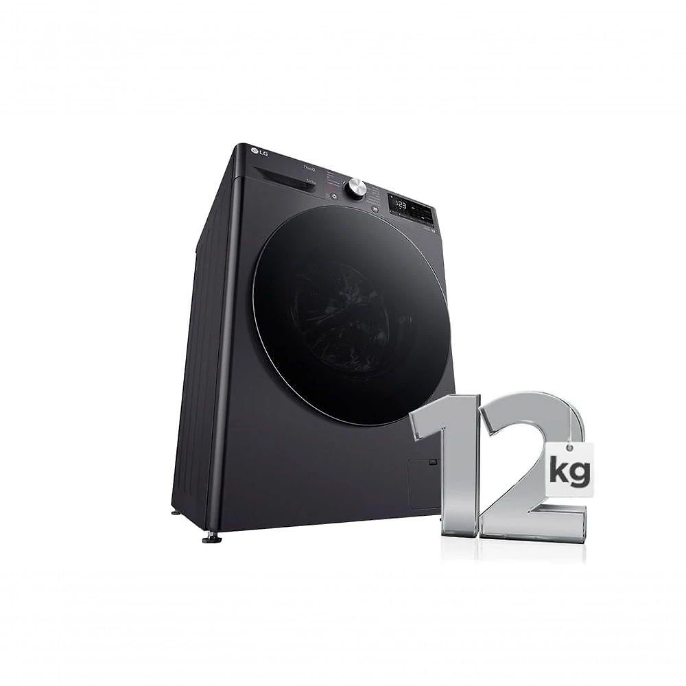 Lava e Seca Smart LG VC4 12kg Titanium Com Inteligência Artificial AIDD CV5012MC4 110V