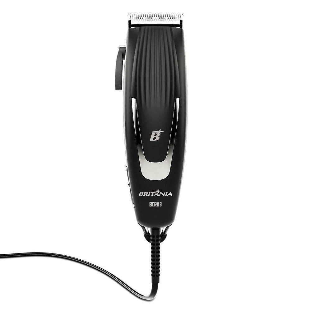 Cortador De Cabelos Britânia BCR03 9 Acessórios 18W 220V