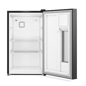 Miniatura Cervejeira Home Bar Electrolux EB100 Frost Free 100L Porta de Vidro Preta 110V