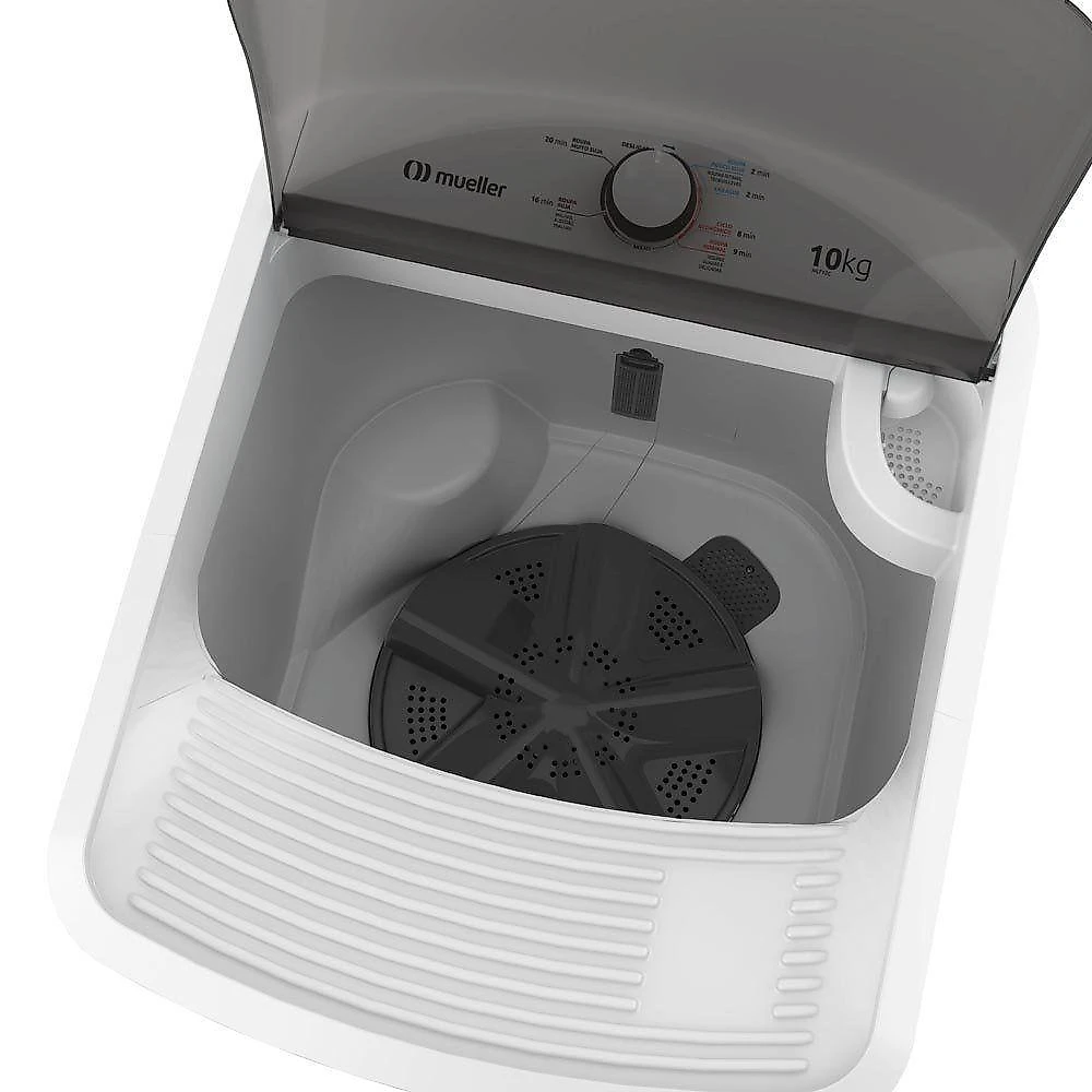Tanquinho Mueller 10kg Branco com superesfregador MLT10C 220V