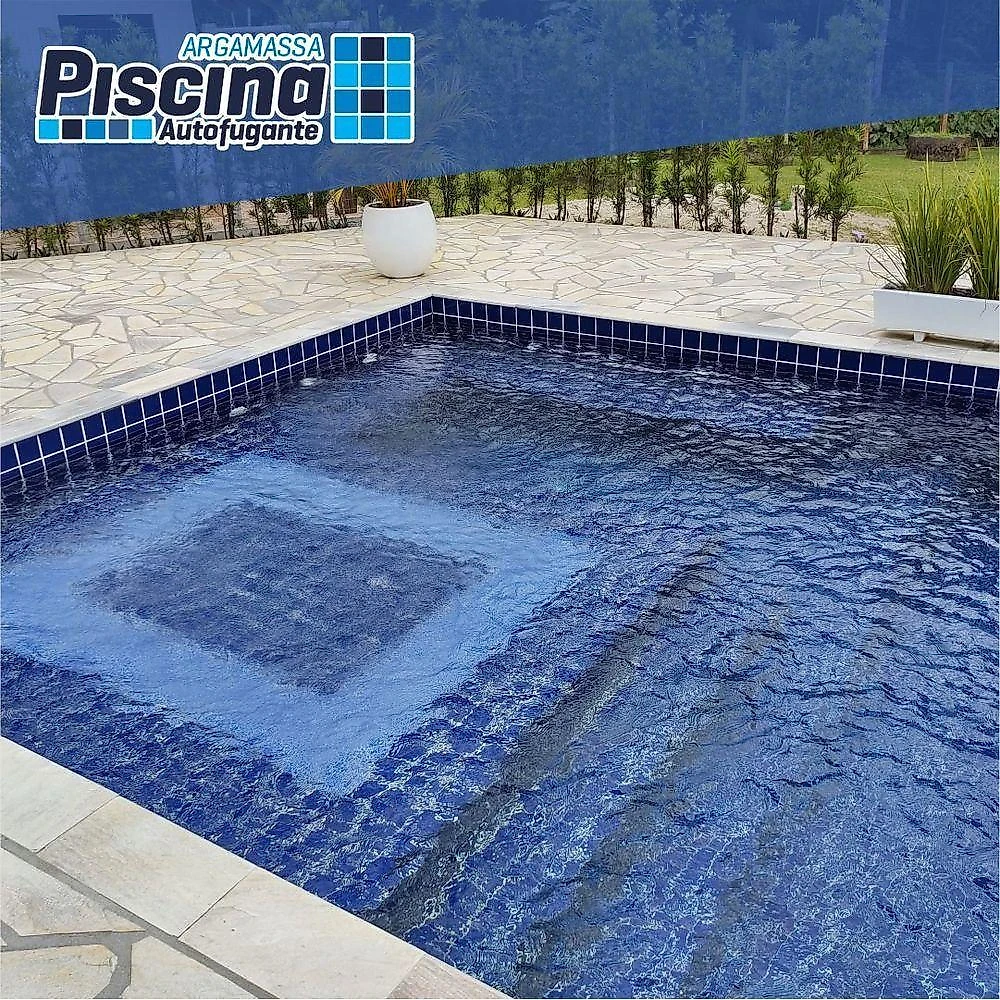 Rejunte Piscina Impermeável Alta Aderência Resistente Cappuccino Selamix 18kg Inodoro