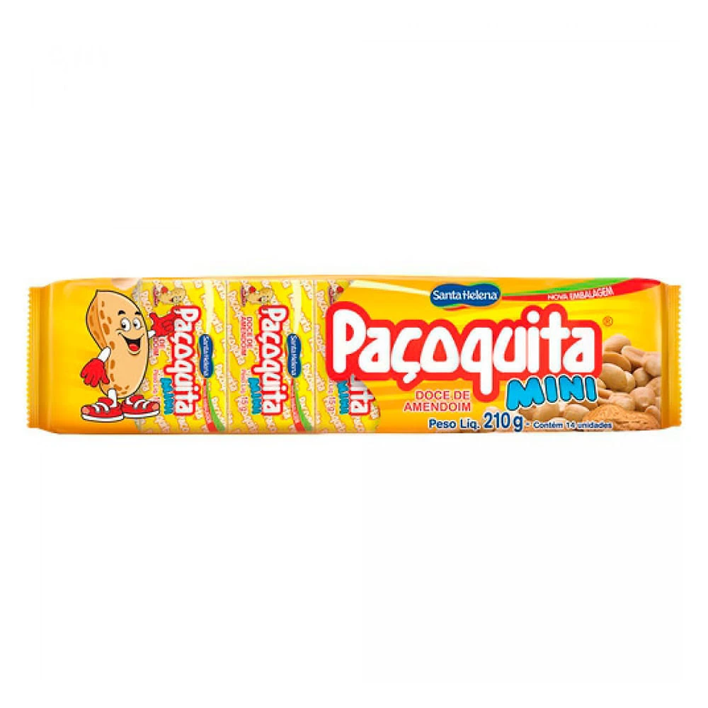 Pacoquita Mini Santa Helena 210g