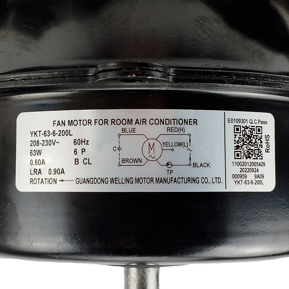 Motor Ventilador Condensadora Ac53w 1ph Assíncrono Midea único