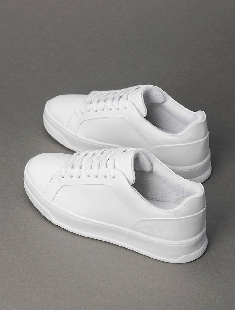 Miniatura Tênis Feminino Couro Calvin Klein - Branco Tênis Feminino Couro Calvin Klein Branco 34