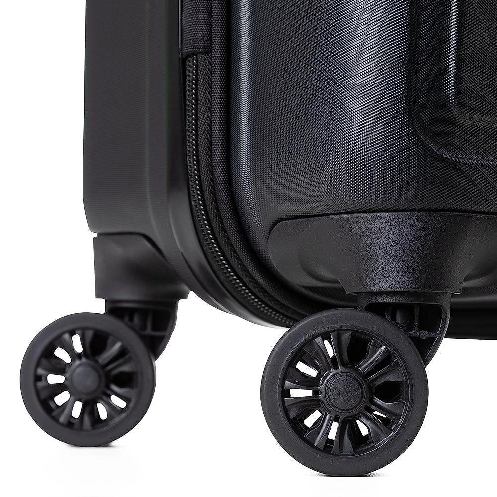 Mala de Viagem 35L ABS Resistente à Água com Zíper Easy Travel Preto