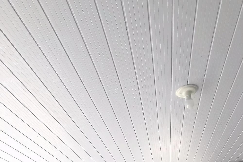Forro de PVC 8mmX20cmX3m(6m²) p/ Cx Forro de PVC 8mm x 20 cm x 3,00m Bariri Branco