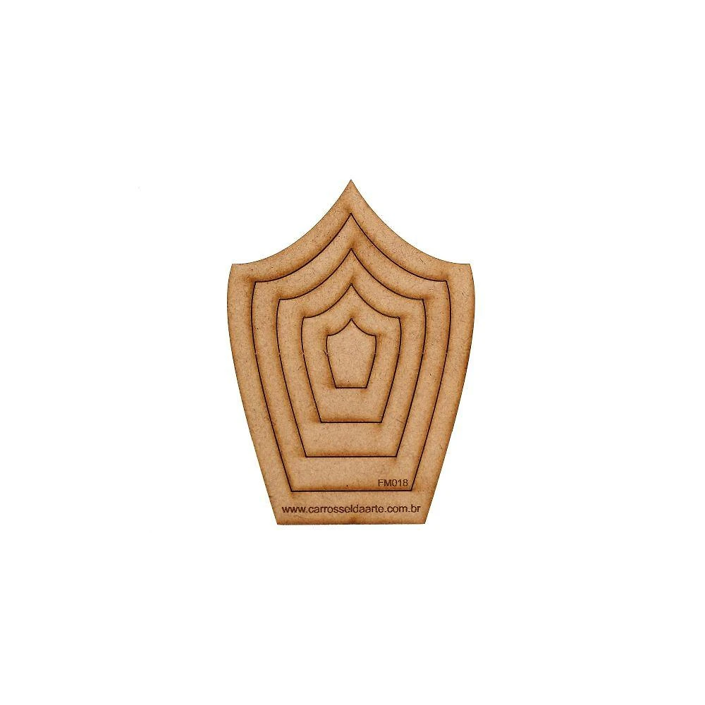 Gabarito Flor Mini Mdf Fm018
