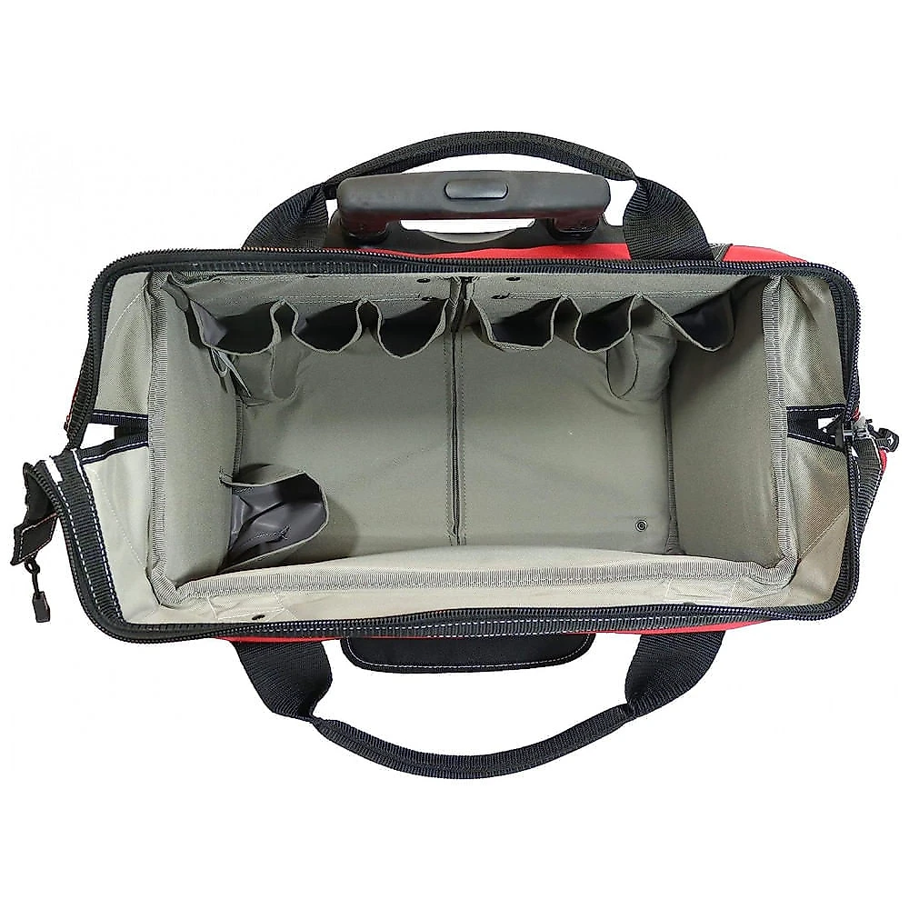 Bolsa de Ferramentas Organizadora com Rodas e 18 Compartimentos, HUSKY GP 43196N13, Preto