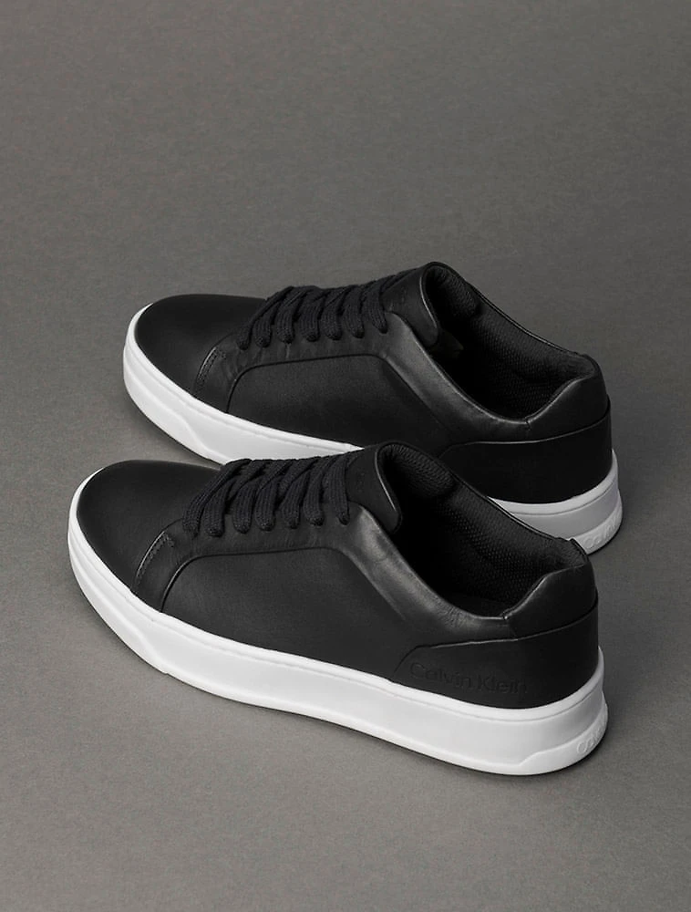Miniatura Tênis Feminino Couro Calvin Klein - Preto Tênis Feminino Couro Calvin Klein Preto 34