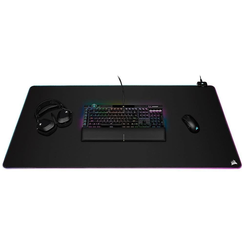 Mouse Pad Gamer Corsair MM700 3XL, RGB iCUE, Preto - CH-9417080-WW