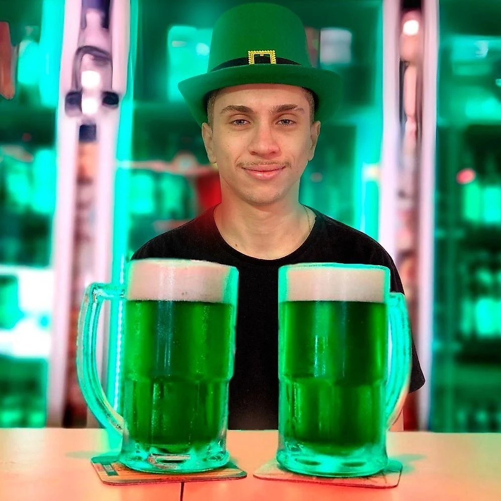 Cartola Verde Leprechaun Adulta