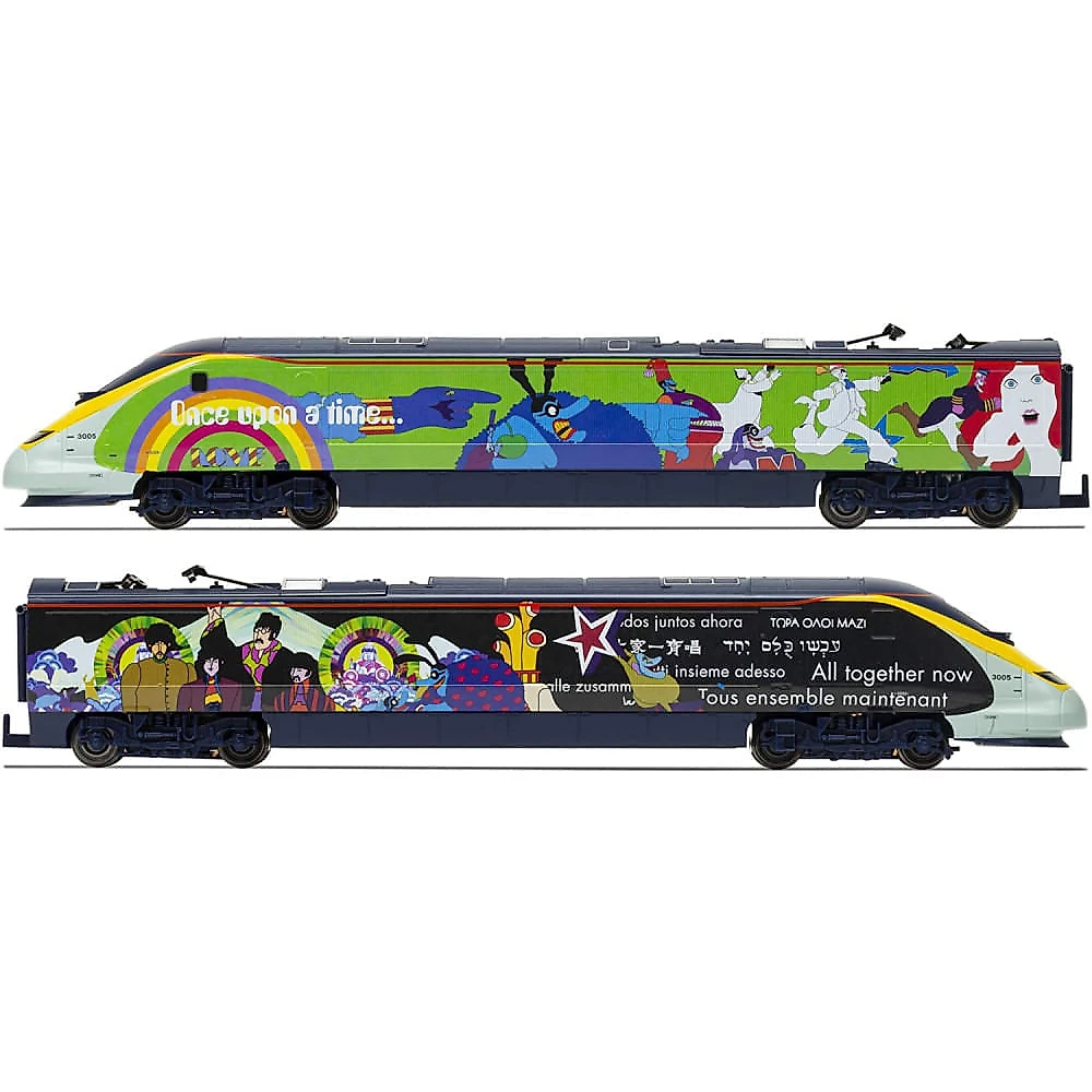 HORNBY R1253T Conjunto de Trem Trenzinho Elétrico Escala HO Amarelo