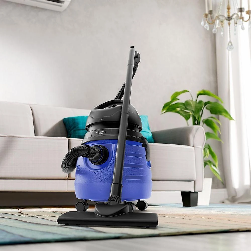 Aspirador De Pó E Água Britânia 19L Função Soprar BASE80 220V