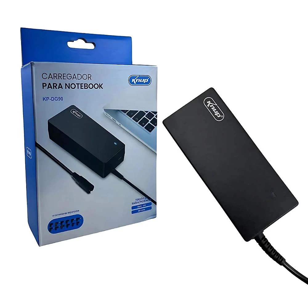 Fonte para Notebook - 12 Plugs - KNUP