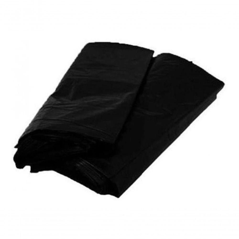 Saco para Lixo 100 Litros 0,08MM Preto Reforçado Pacote com 100 Unidades Higipack