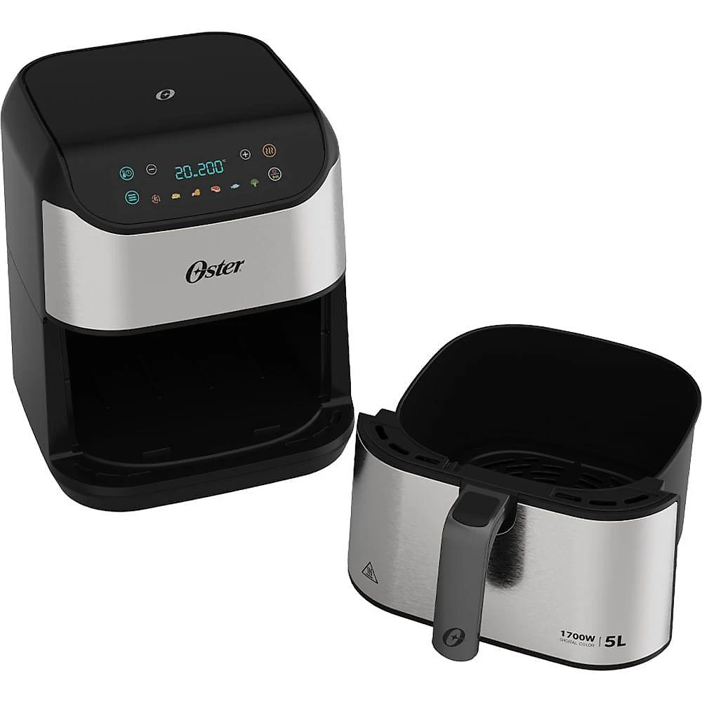 Fritadeira Oster Digital Inox 5L Com Painel Touch 110V