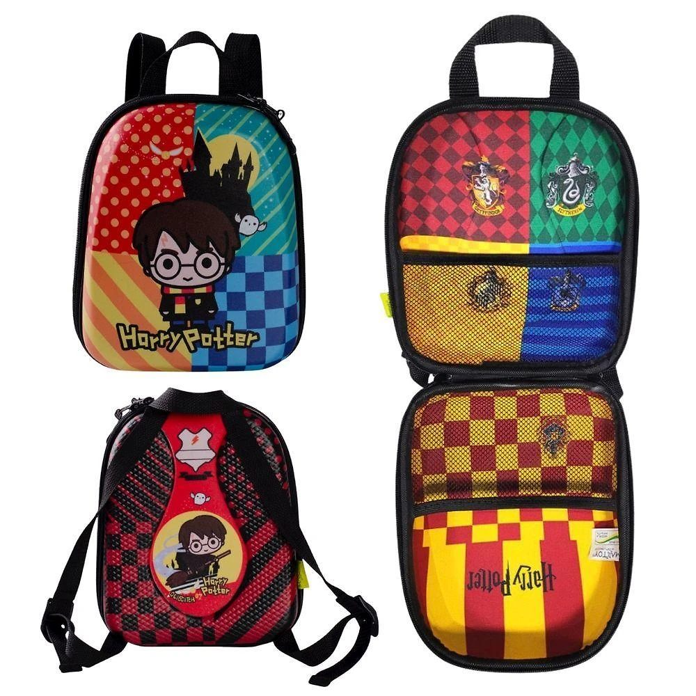 Mochila De Costas Harry Potter Sonserina Grifinória Lufa-lufa Corvinal Hogwarts Resistente
