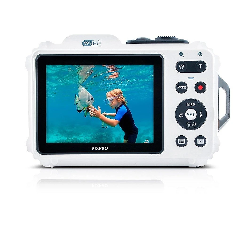 Câmera Compacta Kodak PIXPRO WPZ2, 16 MP, Full HD, LCD 2,7", Branca - CAK20020