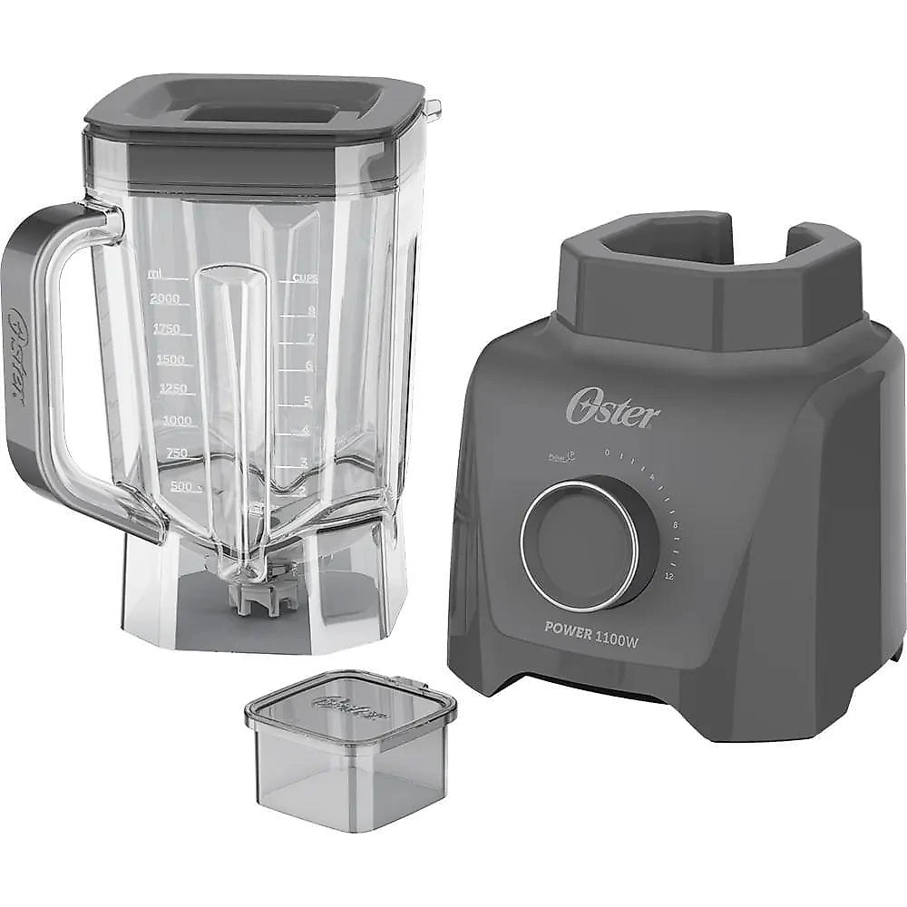 Kit Oster Gray - Cafeteira Iced Coffee E Liquidificador Full 3,2L 220V