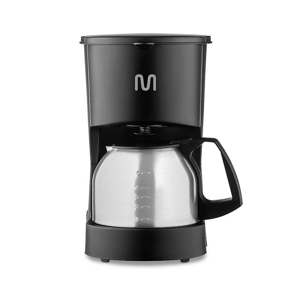 Cafeteira elétrica 15 xícaras c/ jarra inox 127v 600w multi - go039 preto - 127v