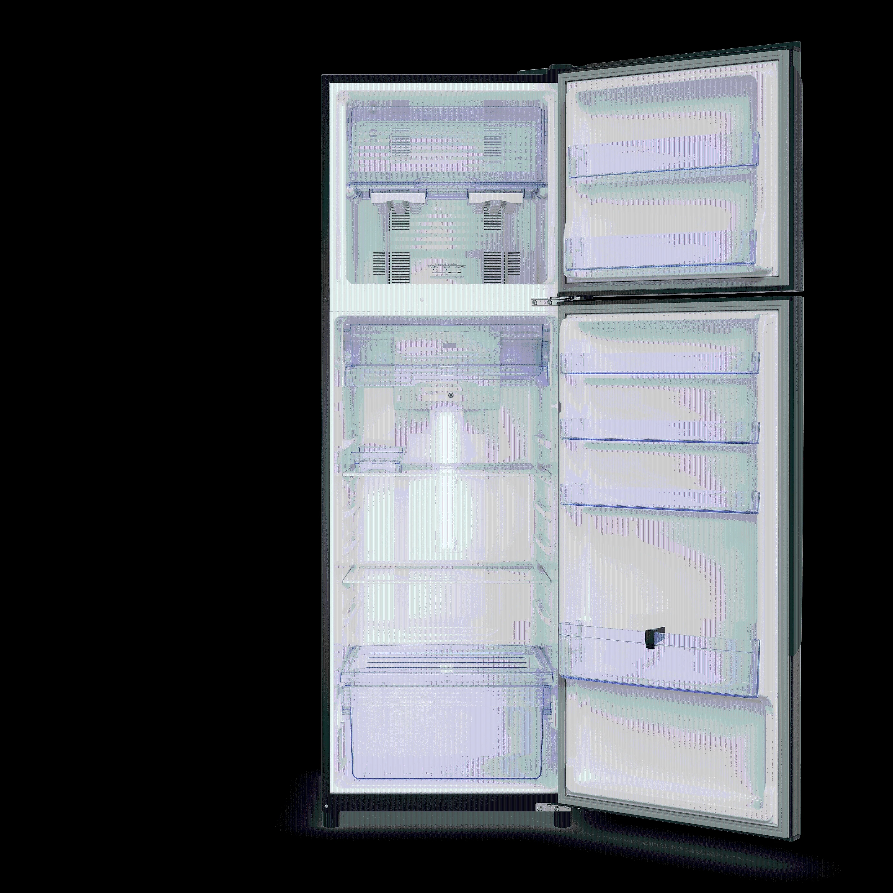 Geladeira Panasonic  BT44 391L Frost Free Inverter A NR-BT44PV3B 110V