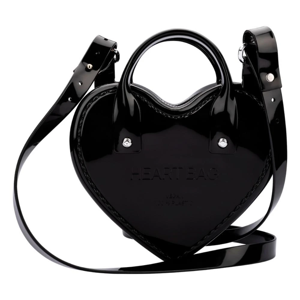 Miniatura Bolsa Melissa Heartbeat Bag Preto