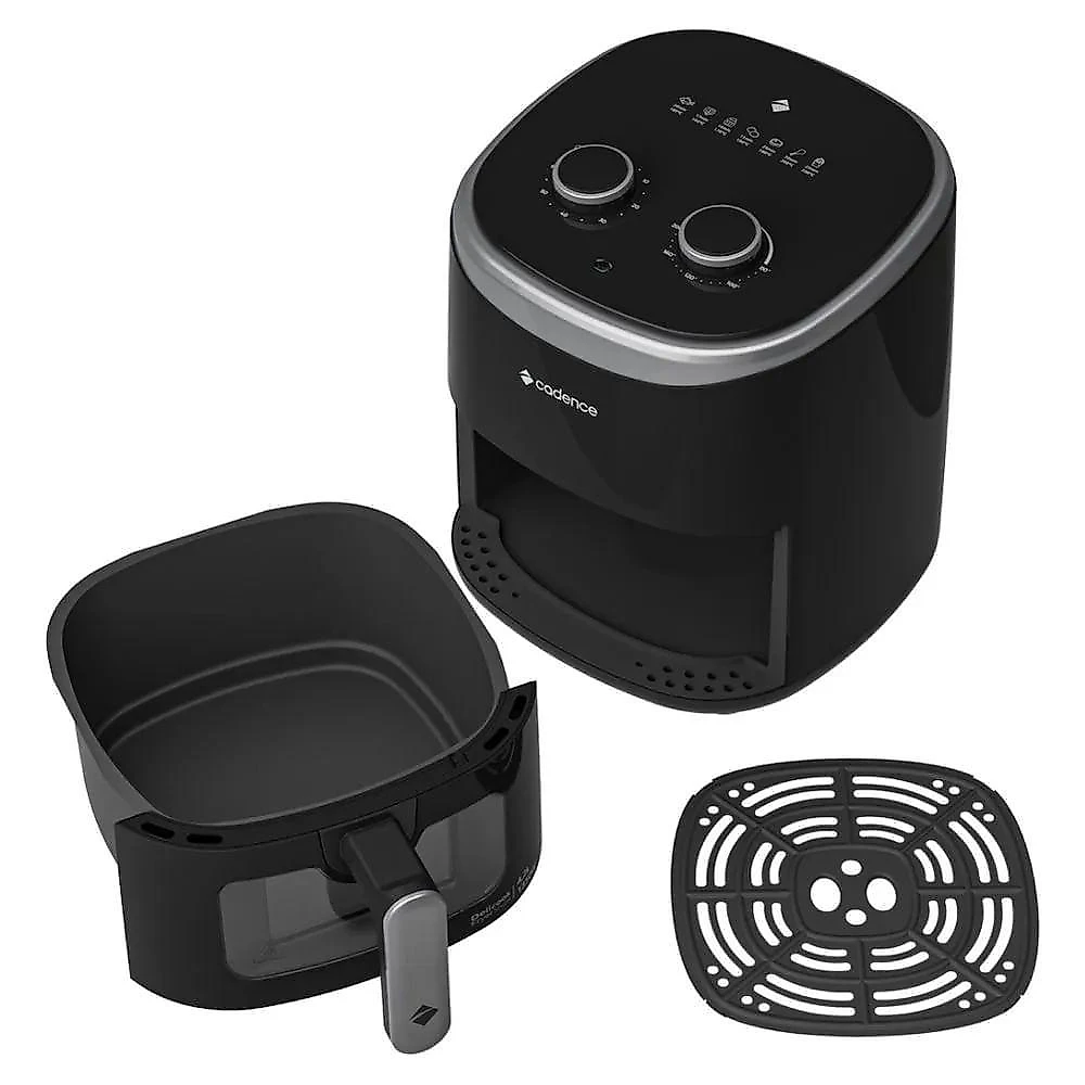 Fritadeira Sem Óleo 4,2L Cadence Com Visor Delicook Fryer Show 110V