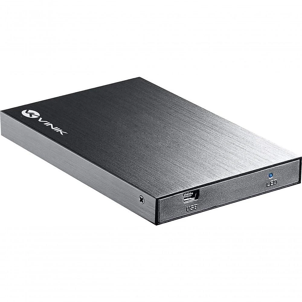Case Externo Para Ssd 2.5" Alumínio Usb 2.0 - Vinik Chda-100