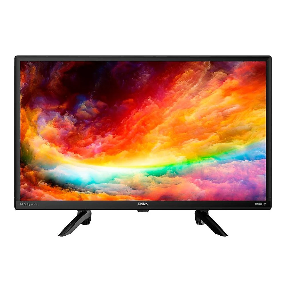 Smart Tv Led 24" Roku Tv Dolby Audio PhilcoTV24G5YR2CP Smart Tv Led 24" PSmart Tv24g5yr2cp Philco