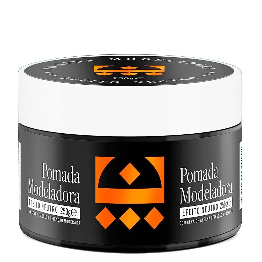 Kit Pomada Efeito Seco + Brilho + Neutro Embaixador 250G