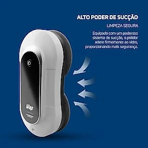 Robô de Limpeza WAP ROBOT W500 POLICLEANER 72W Controle Remoto Bivolt