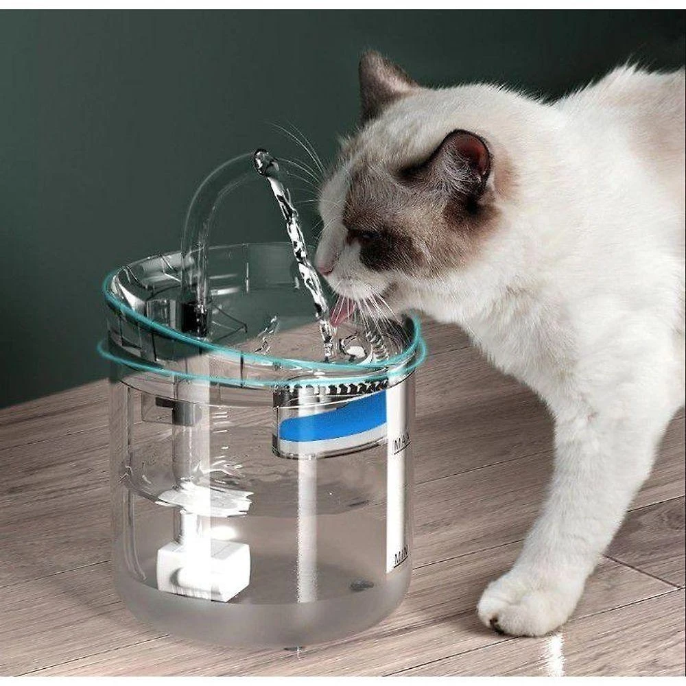 Bebedouro Automático para Animais de Estimação OEM Transparente em Material Comestível 2L 1 Unidade
