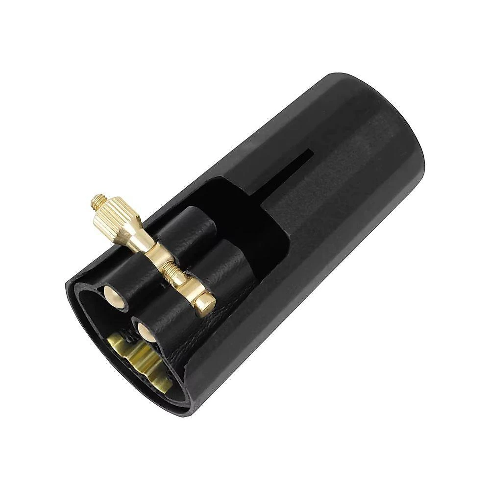 Abraçadeira para Boquilha Longsheng em Couro com Cobre Durável para Sax Alto Soprano Tenor
