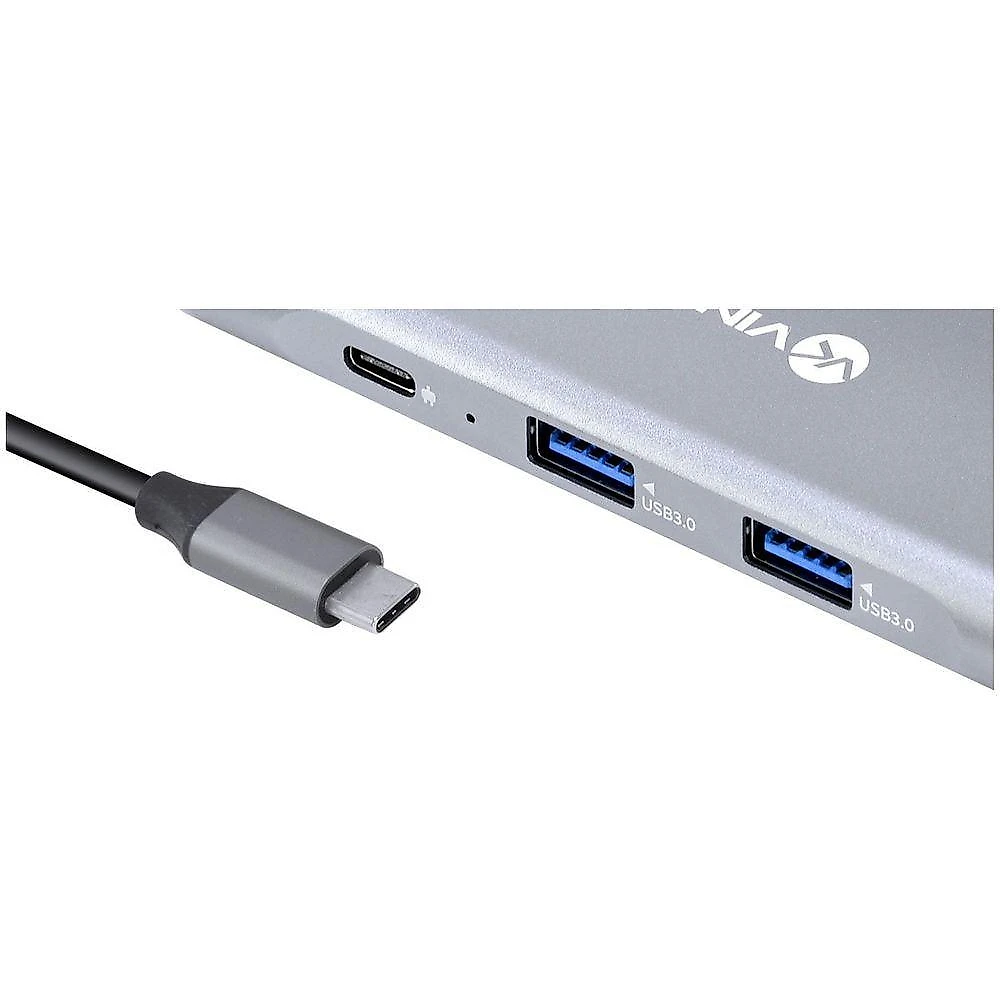 Hub USB Tipo C 7 em 1 HC-7 HDMI 4K Power Delivery 60W Vinik
