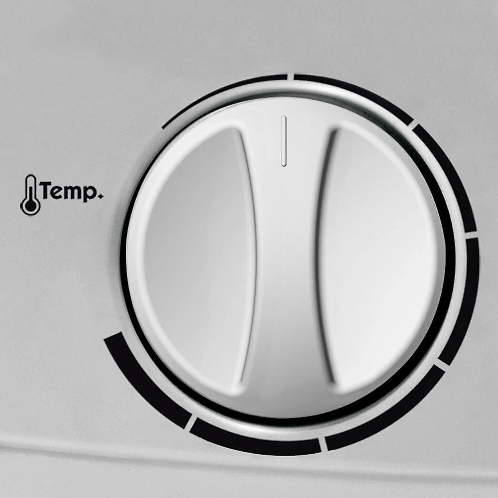 Aquecedor de ambiente mondial a-08 com controle de temperatura - cinza 110